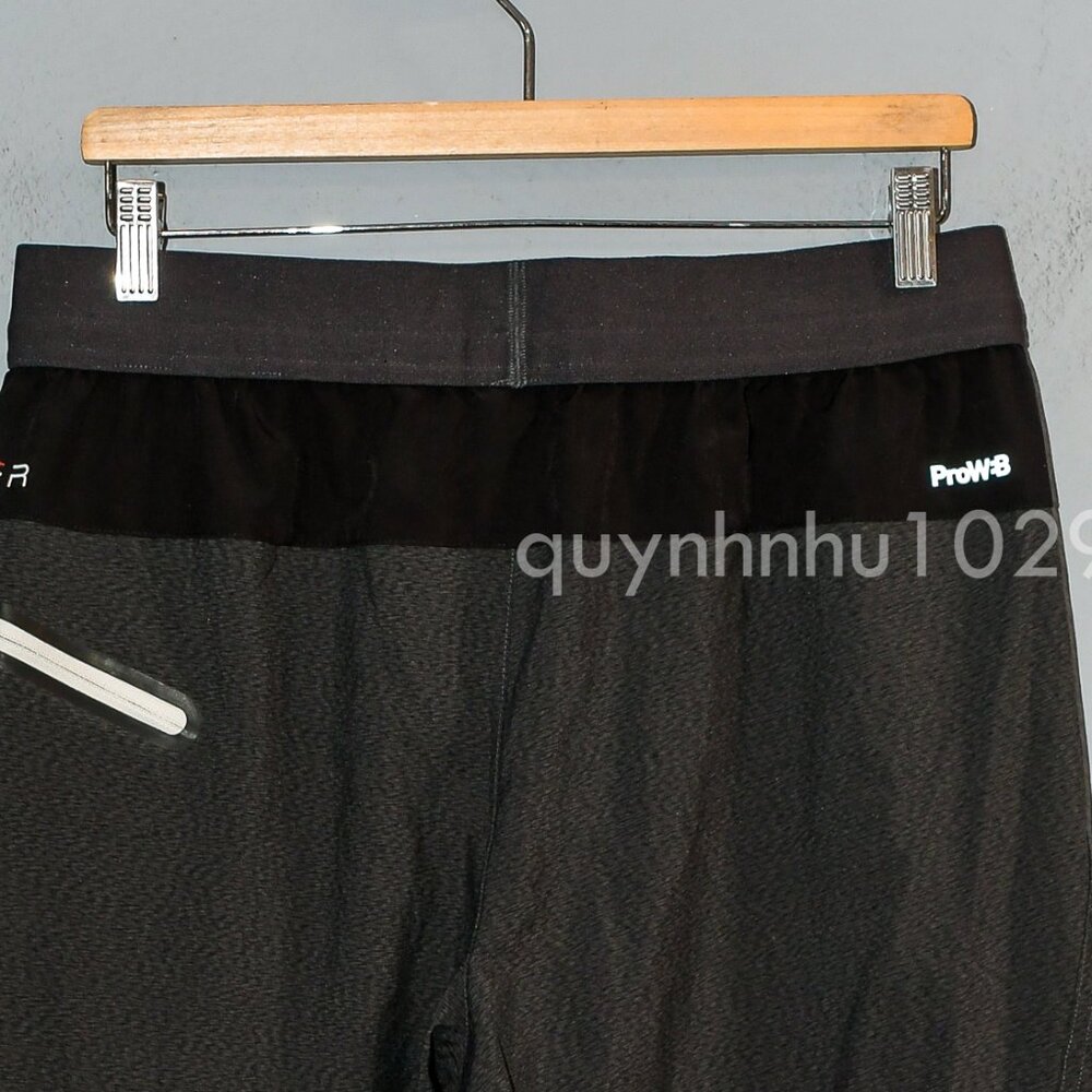 Spyder Men's Proweb Stretch Zippered Pockets Active Shorts in Black color - Picture 5 of 9